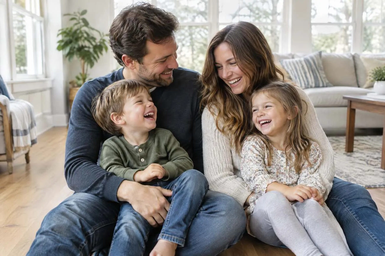 Portret: Familie De Groot
